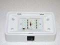 Rv Exterior Porch Utility Light With Switch 12v 300 Lumen Led Lighting Fixture For Rvs Trailers Campers 5th Wheels White Base