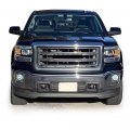 G-plus Led Bumper Fog Lamp Lights With Cover Compatible Gmc Sierra 1500 2014-2015