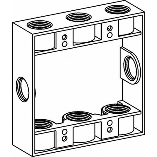 2exb50-8 2-g W P Ext Ring 8 1 2 Hubs Deep