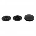 X Autohaux 16 Sets Universal Car Floor Mat Clips Fixing Retainers Anti-slip Buckle Fastener Holder Black