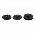 X Autohaux 16 Sets Universal Car Floor Mat Clips Fixing Retainers Anti-slip Buckle Fastener Holder Black