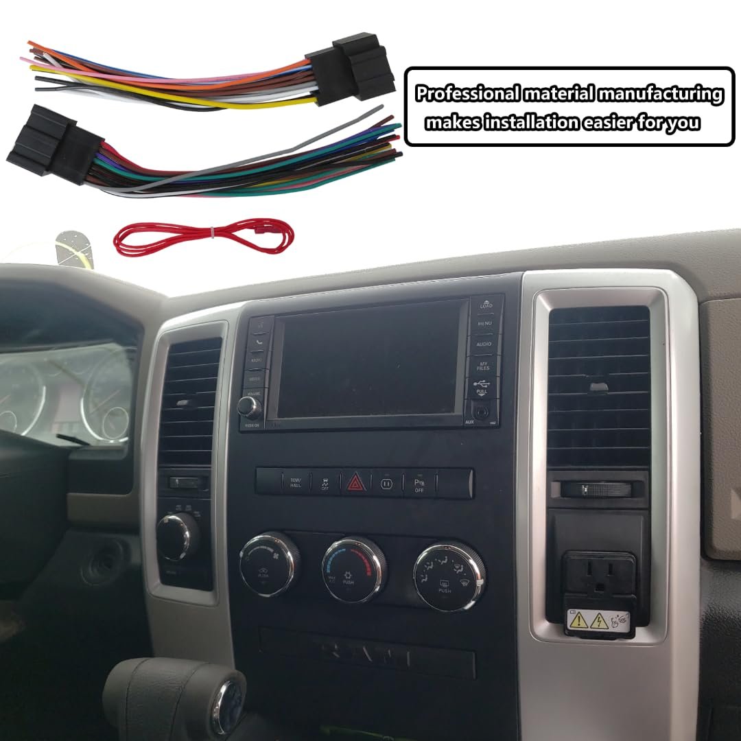 2pcs Car Stereo Radio Wiring Harness Adapter For 2005 To 2011 Cadillac Sts And Other Gm Vehicles