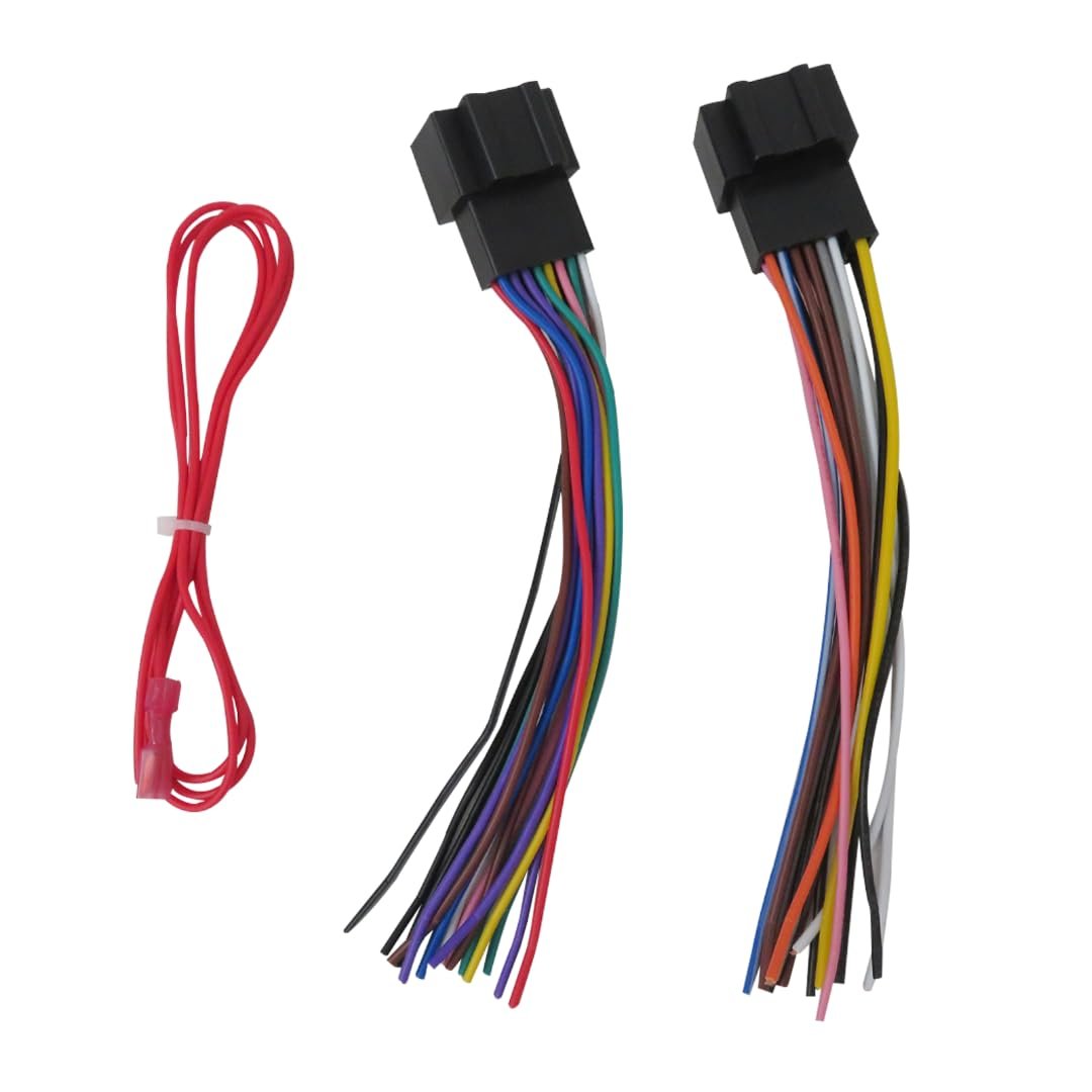 2pcs Car Stereo Radio Wiring Harness Adapter For 2005 To 2011 Cadillac Sts And Other Gm Vehicles