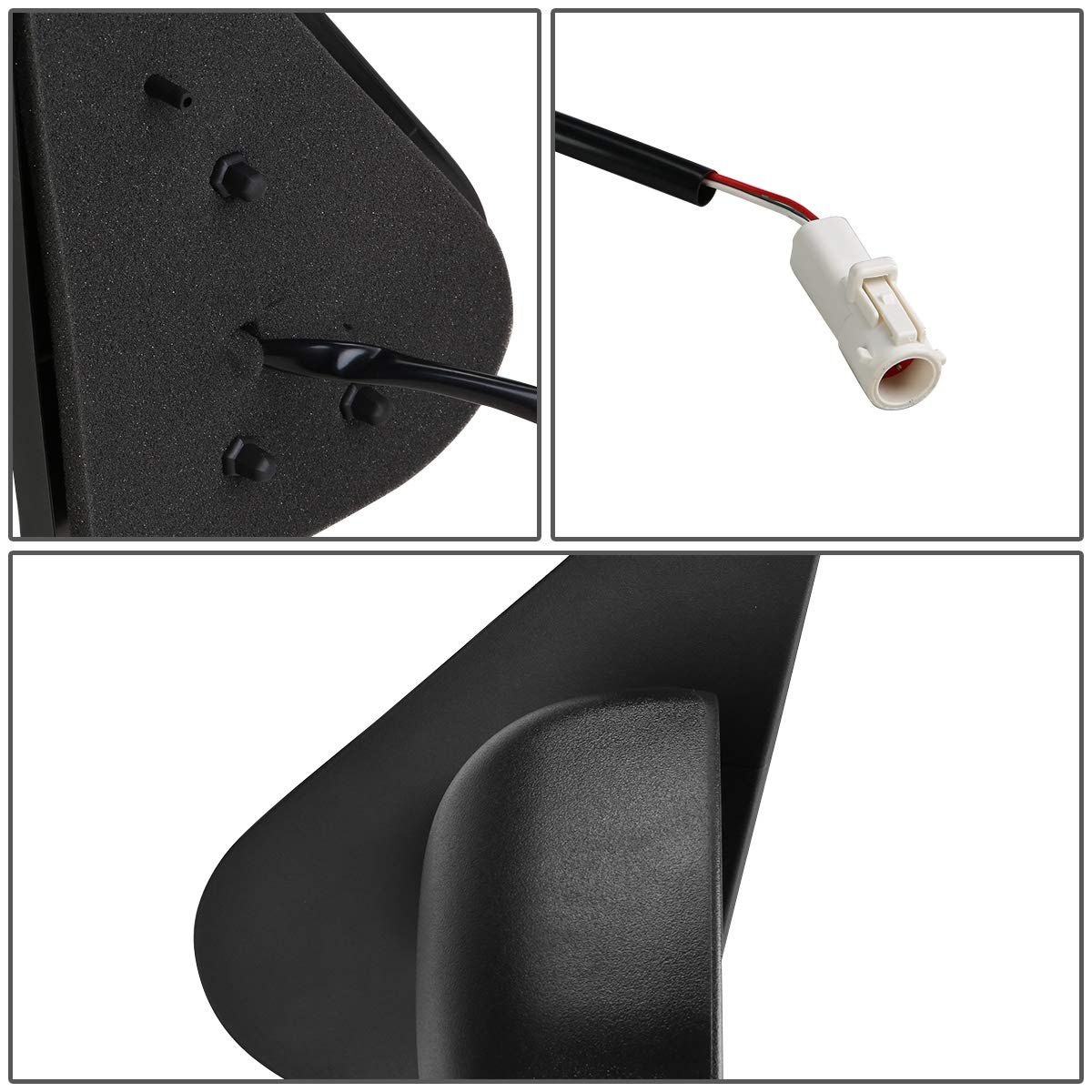 Auto Dynasty Fo1320241 Oe Style Powered Driver Left Side View Door Mirror For Ford Explorer Sport Trac 01-05