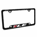 Ipick Image For Chevrolet Camaro 1le Logo Real Black Forged Carbon Fiber 50 States License Plate Frame