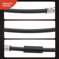 A-premium Rear Driver And Passenger Side Brake Hydraulic Hose Compatible With Select Mazda Models 6 2009-2013 Cx-5 2013-2015