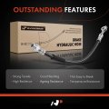 A-premium Rear Driver And Passenger Side Brake Hydraulic Hose Compatible With Select Mazda Models 6 2009-2013 Cx-5 2013-2015