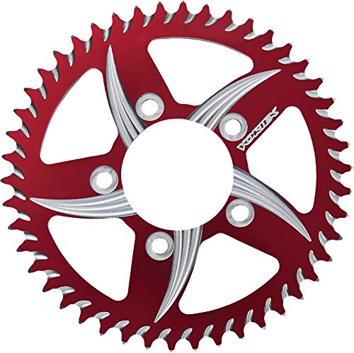 252zr-42 Red 42 Tooth Rear Sprocket For Sport Motorcycles Cat5 Aluminum Racing 525 Size