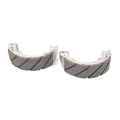 Niche Cycle Supply Front Grooved Brake Shoes For Kawasaki Kx80 79-82 