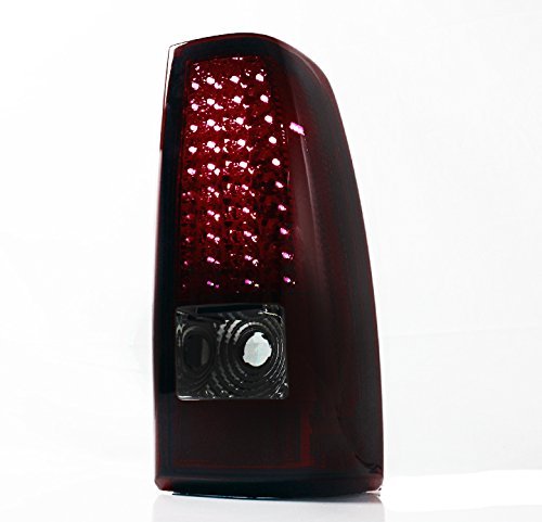 Chevy Silverado Gmc Sierra Led Altezza Tail Brake Lights Red Smoke