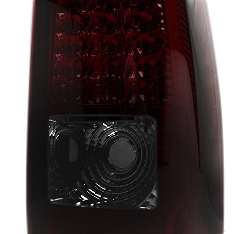 Chevy Silverado Gmc Sierra Led Altezza Tail Brake Lights Red Smoke