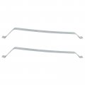 Set Of 2 Fuel Tank Straps Gas For001002 2003 2004 2005 To-yo-ta Rav4 Replacement 7760142050 L4 2 0l 2 4l 