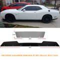 Rear Wickerbill Spoiler For Dodge Challenger 2008-2014 Srt Rt Hellcat Scat Pack Model 2-piece Wicker Bill Add-on Style With