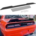 Rear Wickerbill Spoiler For Dodge Challenger 2008-2014 Srt Rt Hellcat Scat Pack Model 2-piece Wicker Bill Add-on Style With