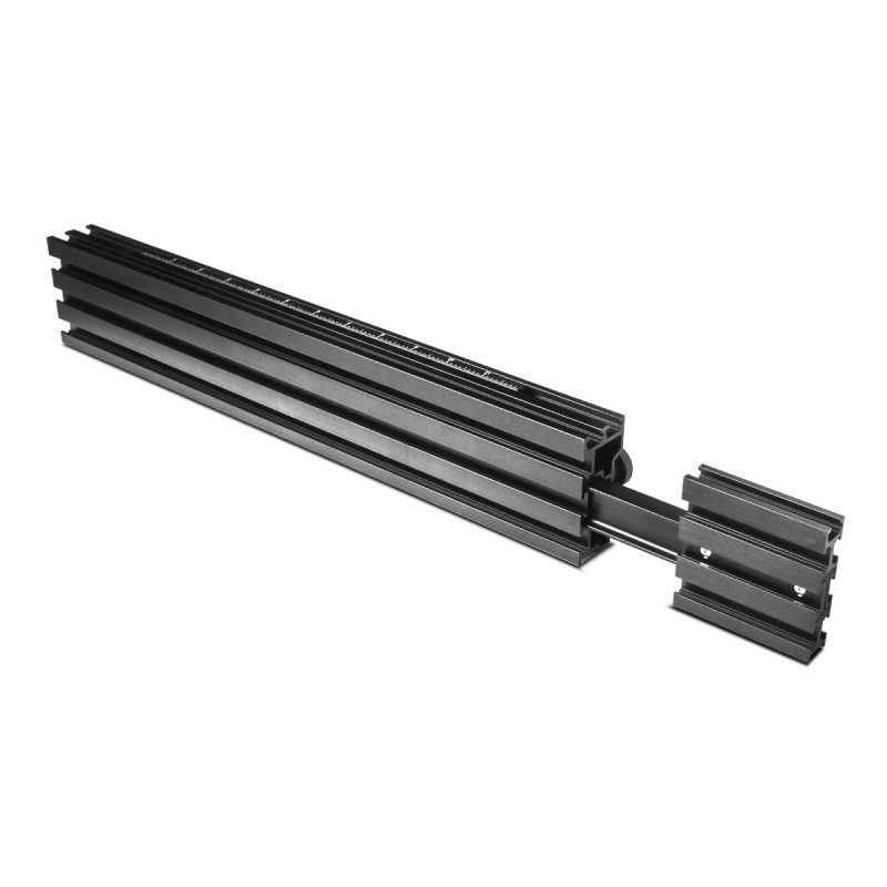 Powertec 71768 Telescoping Fence Extendable To 34 Miter Gauge For Woodworking