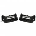 Hecasa Pair Led Fog Light Assembly Compatible With 2015-2022 Dodge Charger Replacement For 68214428ab 68214427ab Driver