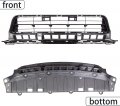 Hecasa Front Lower Cover Grill Compatible With 2009-2011 Honda Civic Sedan 4dr Bumper Grille Replacement For Rh01530008