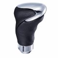 Bashineng Leather Gear Shift Knob Stick Shifter Transmissions Handle Fit Most Manual Automatic Cars Truck Suv Black 