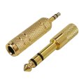 6pack 3 5mm 1 8 Male To 4 Female 3 5mm 35mm Trs Stereo Audio Headphone Adaptek 3 5mm 1 8 Male To 65mm 4 Female 3 5mm Female To 
