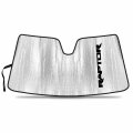 Ipick Image Made For Ford F-150 2015 To 2020 Without Sensor Custom Fit Silver Reflective Bubble Roll-up Auto Windshield Sun