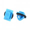 Uxcell 30pcs Plastic Rivet Blue Bumper Fender Fastener Clips Retainer For Hyundai Kia 87756-1f000