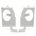 Speaker Brackets For 1972-1993 Dodge Truck D150 D300 Cab Corner 6x9 Fits Regular Trucks With Frame-mounted Gas Tanks And 