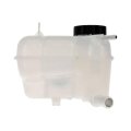 Pressurized Coolant Reservoir For Chevy Impala 2014 2020 Plastic Clear Finish Black 1 2 Liters Capacity With Cap Replaces 