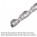 Uxcell Solid Carbide Twist Drill Bits 2 5mm Metric Left Hand Spiral Flutes Straight Shank Tungsten Steel Drilling Tool For