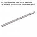 Uxcell Solid Carbide Twist Drill Bits 2 5mm Metric Left Hand Spiral Flutes Straight Shank Tungsten Steel Drilling Tool For