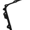 Automatic Transmission Fluid Pan Gasket For Chevy Caprice 2011 To 2017 Steel And Rubber Black 18 Bolt Hole With End Piece 