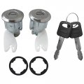 2x Dl74060 F2uz1522050a F37z1022050a F3tz7822050b Door Lock Cylinder W Keys Replacement For Ford E150 Econoline Club Wagon 1995
