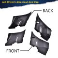 Windshield Wiper Cowl End Panel For 2007 2008 2009 2010 2011 2012 2013 Chevy Silverado Truck 1500 2500 3500 15946001 15946002