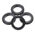 4pcs Rubber Grommets 1-9 16 Id 2 Drill Hole Firewall Grommet Automotive Eyelet Ring Gasket For Wire Cable Hose Protection Metal 