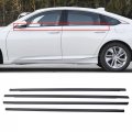 Newyall Front Rear Left And Right Outer Door Window Belt Weatherstrip Moulding Trim For Honda Accord 2018-2022