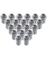 20 Piece M14x1 5 Lug Nuts For Land Rover Defender 110 90 Discovery Range Lr2 Lr3 Lr4 Chrome Wheel 1 8 In Length 22mm Hex 