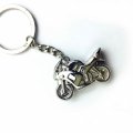 Httmt Kc-001- Metal Motorcycle Key Ring Keychain Creative Gift Sports Keyring Chrome 