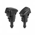 X Autohaux 4pcs Windshield Wiper Washer Nozzle Replacement For Subaru Impreza 2008-2012 47230 Single Hole Water Sprayer