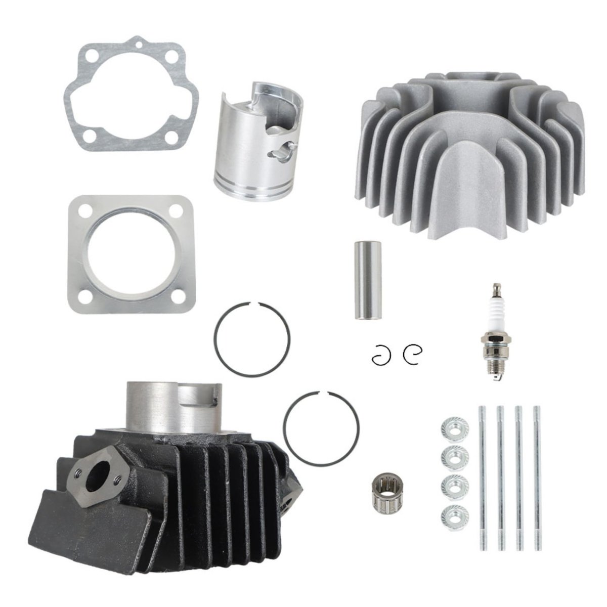 Cylinder Gasket Top End Kit For Suzuki Quadmaster 50 Lta50 2x4 2002-2005 Piston Rings Head And Set 11210-04012-0f0