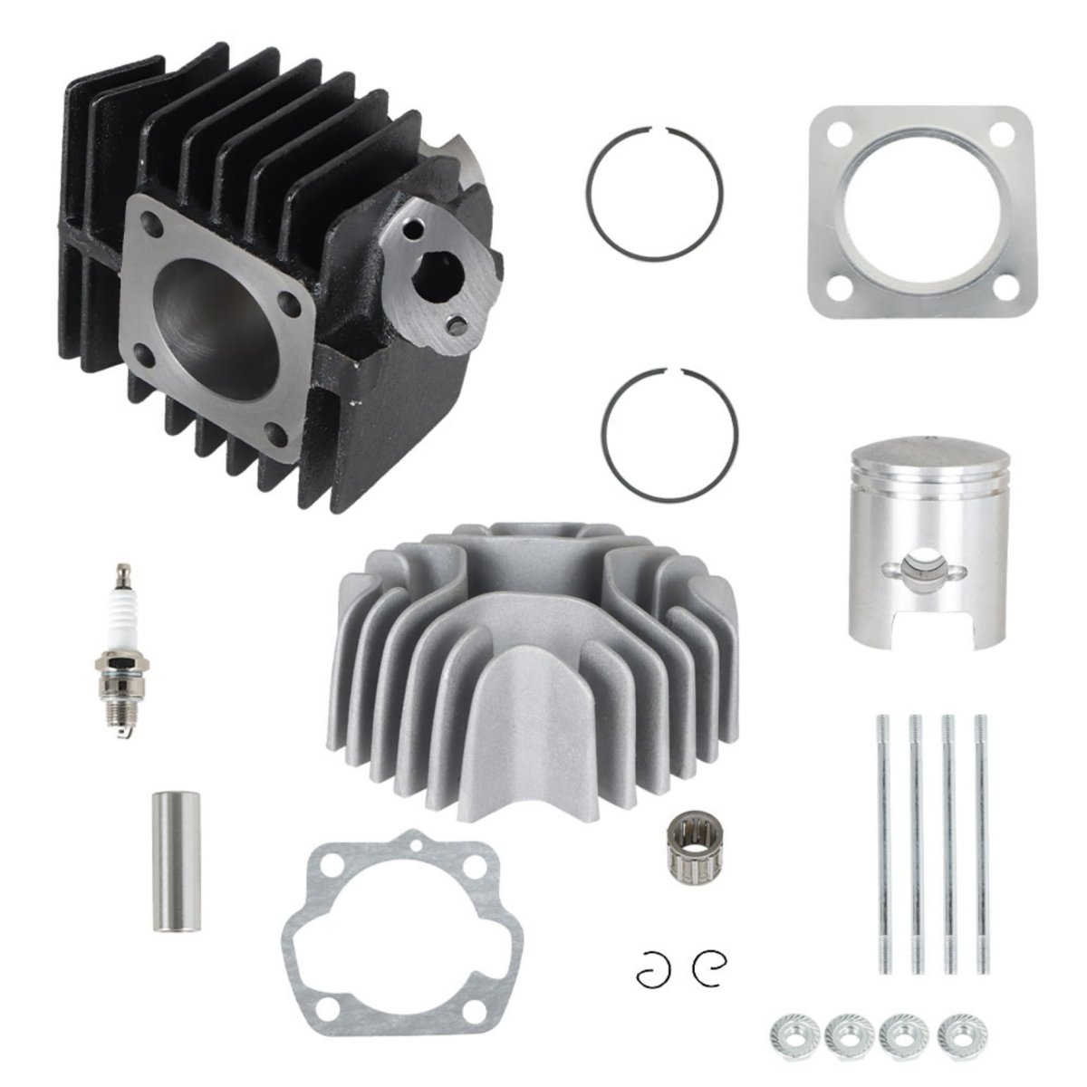 Cylinder Gasket Top End Kit For Suzuki Quadmaster 50 Lta50 2x4 2002-2005 Piston Rings Head And Set 11210-04012-0f0