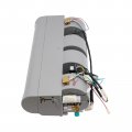 Universal Evaporator 5 Shutters 12v Double Shaft Ac 598cfm 20697btu 3600rpm Speed