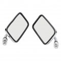 Newsmarts Chrome Motorcycle Rear View Side Mirrors Accessories For Honda Shadow Steed Nv Vt400 500 600 700 750 800 Vt1100