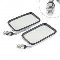 Newsmarts Chrome Motorcycle Rear View Side Mirrors Accessories For Honda Shadow Steed Nv Vt400 500 600 700 750 800 Vt1100