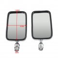 Newsmarts Chrome Motorcycle Rear View Side Mirrors Accessories For Honda Shadow Steed Nv Vt400 500 600 700 750 800 Vt1100