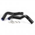 G-plus Silicone Radiator Coolant Hose Pipe Kit Clamps Compatible With 1994-1995 Ford Mustang Gt Gts Svt V8 2pcs Black