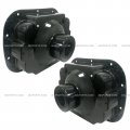 Niuparts 2 Pcs 5 X 7 Headlight Housing Base Without Bulbs Fit Peterbilt 365 367 520 330