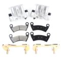 Niche Rear Left Right Brake Caliper Pad Set For 2008-2009 Polaris Ranger Crew 700