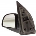 Driver Side Door Mirror For Pontiac Torrent 2006 2007 2008 2009 Power Glass Non Heated Manual Folding Paintable Replacement
