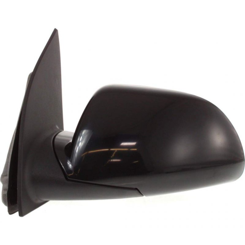 Driver Side Door Mirror For Pontiac Torrent 2006 2007 2008 2009 Power Glass Non Heated Manual Folding Paintable Replacement