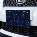 Stars Shine Space Galaxies Pattern Novelty Metal Vanity Tag License Plate