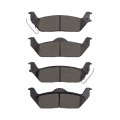 Disc Brake Pads For Ford F 150 Heritage 2004 Front 4000 Hybridynamic Series Mechanical Wear Sensor 0 70 In Thickness 6 25 Inner 